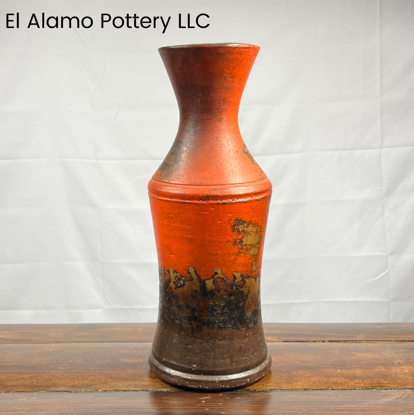 Vintage Rustic Tall Terracotta Vase Set – Handcrafted Southwestern Charm